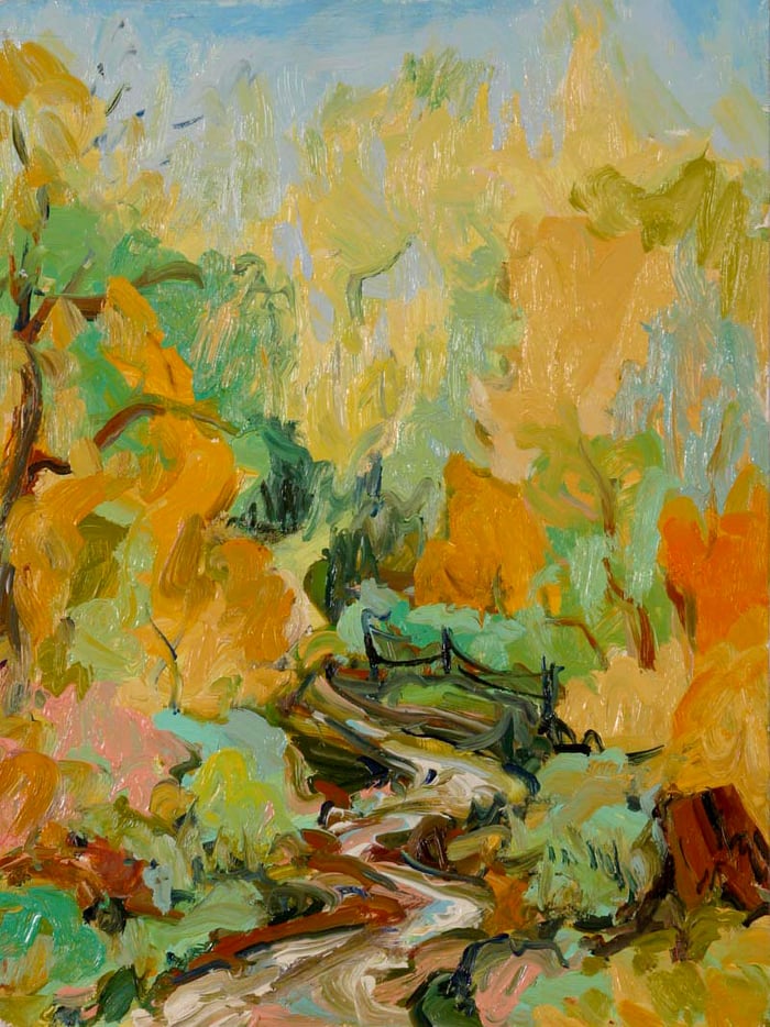 Taos Forest, 16x20 inches, by Marius Starkey