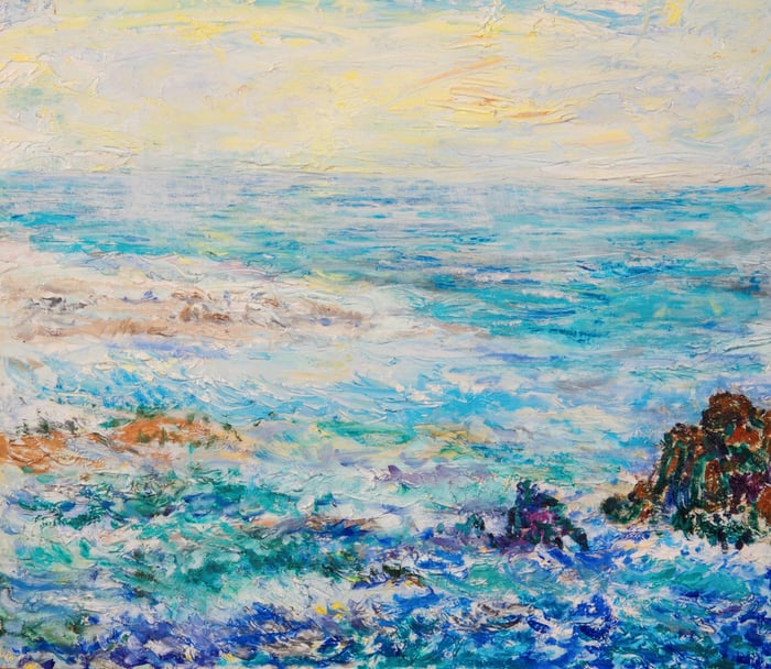Impressions, oil on canvas, 24x30 inches, by Marius Starkey